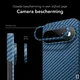NEKIT Fiber Google Pixel 11 Hoesje MagSafe / Qi2 Kevlar Back Cover Dun Blauw afbeelding 2