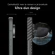NEKIT Fiber Google Pixel 11 Pro Hoesje MagSafe / Qi2 Kevlar Back Cover Dun Zwart afbeelding 4