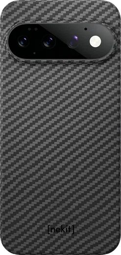 NEKIT Fiber Google Pixel 11 Pro XL Hoesje MagSafe / Qi2 Kevlar Back Cover Zwart afbeelding 10