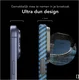 NEKIT Fiber Apple iPhone 18 Pro Hoesje MagSafe / Qi2 Kevlar Back Cover Dun Blauw afbeelding 4