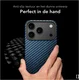 NEKIT Fiber Apple iPhone 18 Pro Hoesje MagSafe / Qi2 Kevlar Back Cover Dun Blauw afbeelding 7