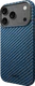 NEKIT Fiber Apple iPhone 18 Pro Max Hoesje MagSafe / Qi2 Kevlar Back Cover Blauw afbeelding 14