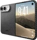 NEKIT Fiber Apple iPhone Duo Hoesje MagSafe / Qi2 Kevlar Back Cover Dun Zwart afbeelding 8