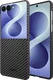 NEKIT Fiber Samsung Galaxy Z Flip 8 Hoesje MagSafe Kevlar Back Cover Dun Zwart afbeelding 11
