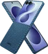 NEKIT Fiber Samsung Galaxy Z Flip 8 Hoesje MagSafe Kevlar Back Cover Dun Blauw afbeelding 12