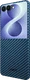 NEKIT Fiber Samsung Galaxy Z Flip 8 Hoesje MagSafe Kevlar Back Cover Dun Blauw afbeelding 15