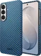 NEKIT Fiber Samsung Galaxy S26 FE Hoesje MagSafe / Qi2 Kevlar Dun Blauw afbeelding 13