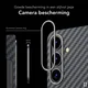 NEKIT Fiber Samsung Galaxy S26 FE Hoesje MagSafe / Qi2 Kevlar Cover Dun Zwart afbeelding 2