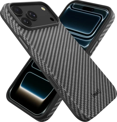 NEKIT Fiber Pro Apple iPhone 18 Pro Hoesje MagSafe Kevlar Back Cover Zwart afbeelding 17