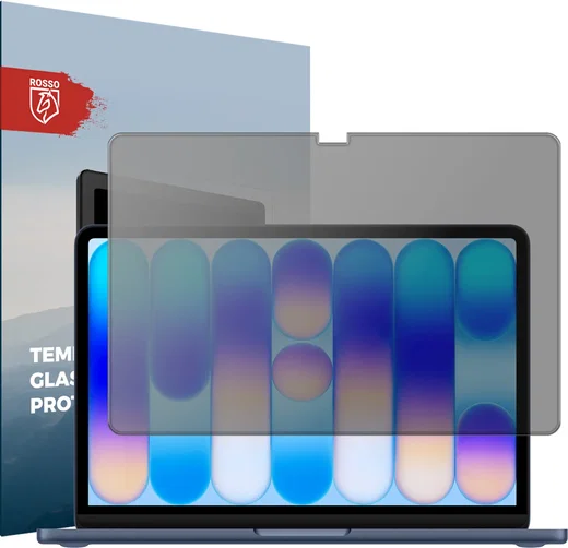 Rosso MacBook Neo 13 (2026) A3404 9H Tempered Glass Screen Protector Privacy afbeelding 1