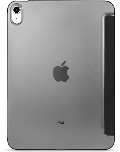 Apple iPad 11 (25) / 10.9 (22) Hoes Transparante Tri-Fold Book Case Zwart afbeelding 9