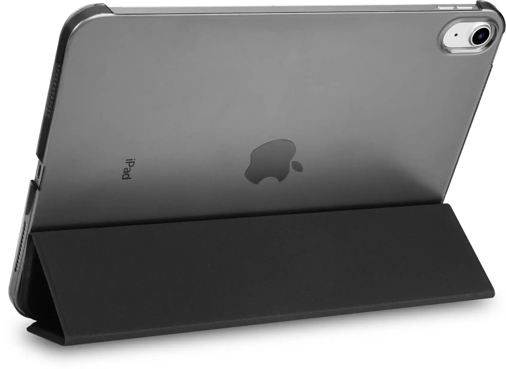 Apple iPad 11 (25) / 10.9 (22) Hoes Transparante Tri-Fold Book Case Zwart afbeelding 12