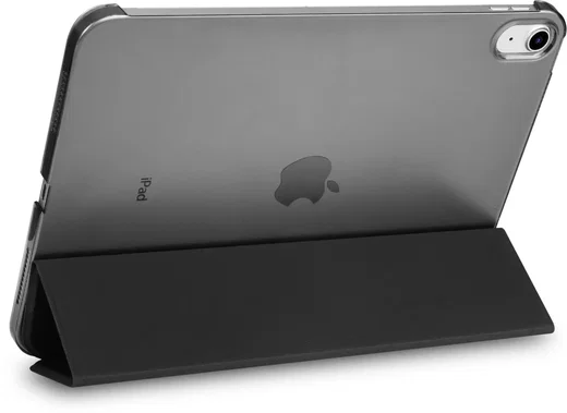 Apple iPad 11 (25) / 10.9 (22) Hoes Transparante Tri-Fold Book Case Zwart afbeelding 12