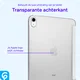 Apple iPad 11 (25) / 10.9 (22) Hoes Transparante Tri-Fold Book Case Beige afbeelding 2