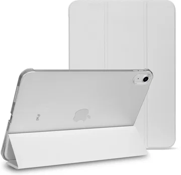 Apple iPad 11 (25) / 10.9 (22) Hoes Transparante Tri-Fold Book Case Beige