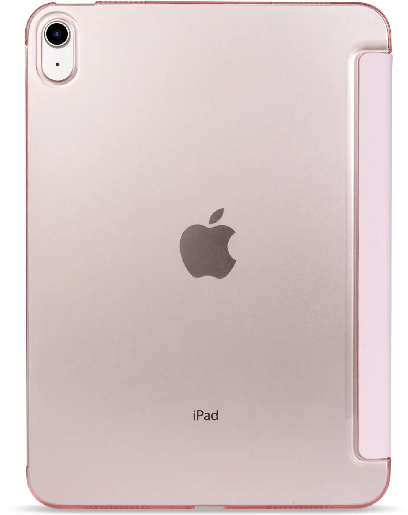 Apple iPad 11 (25) / 10.9 (22) Hoes Transparante Tri-Fold Book Case Lichtroze afbeelding 9