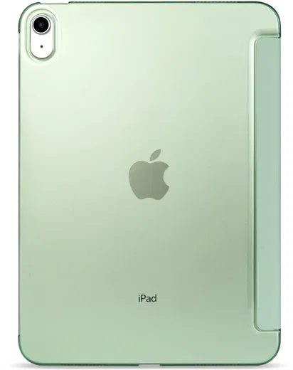 Apple iPad 11 (25) / 10.9 (22) Hoes Transparante Tri-Fold Book Case Groen afbeelding 9