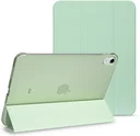 Apple iPad 11 (25) / 10.9 (22) Hoes Transparante Tri-Fold Book Case Groen