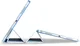 Apple iPad 11 (25) / 10.9 (22) Hoes Transparante Tri-Fold Book Case Lichtblauw afbeelding 10