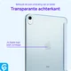 Apple iPad 11 (25) / 10.9 (22) Hoes Transparante Tri-Fold Book Case Lichtblauw afbeelding 2