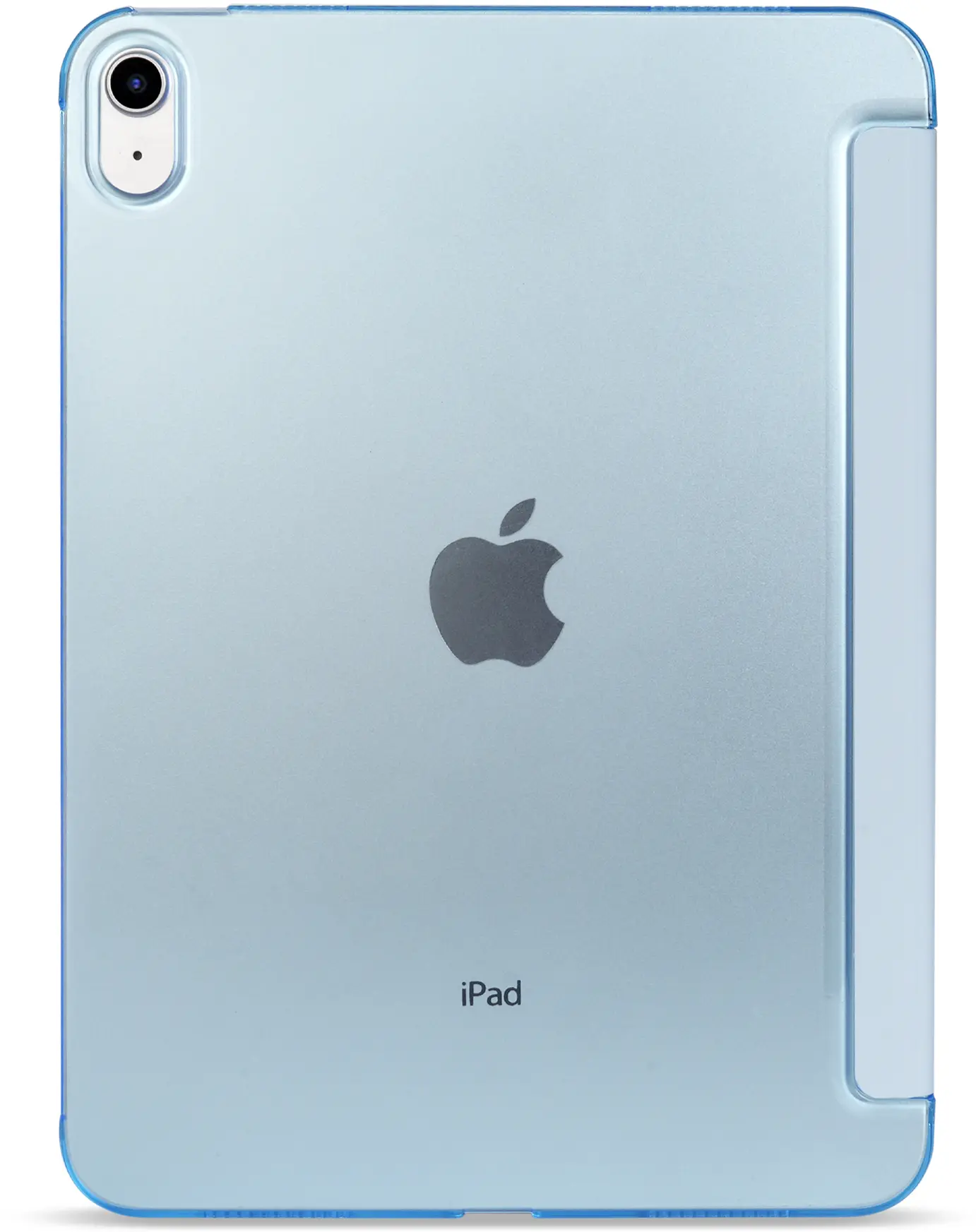 Apple iPad 11 (25) / 10.9 (22) Hoes Transparante Tri-Fold Book Case Lichtblauw afbeelding 6