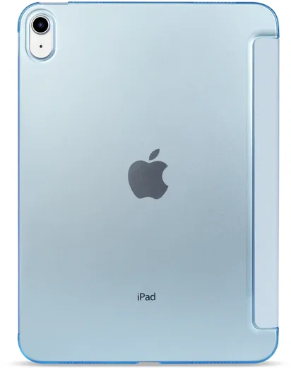 Apple iPad 11 (25) / 10.9 (22) Hoes Transparante Tri-Fold Book Case Lichtblauw afbeelding 6