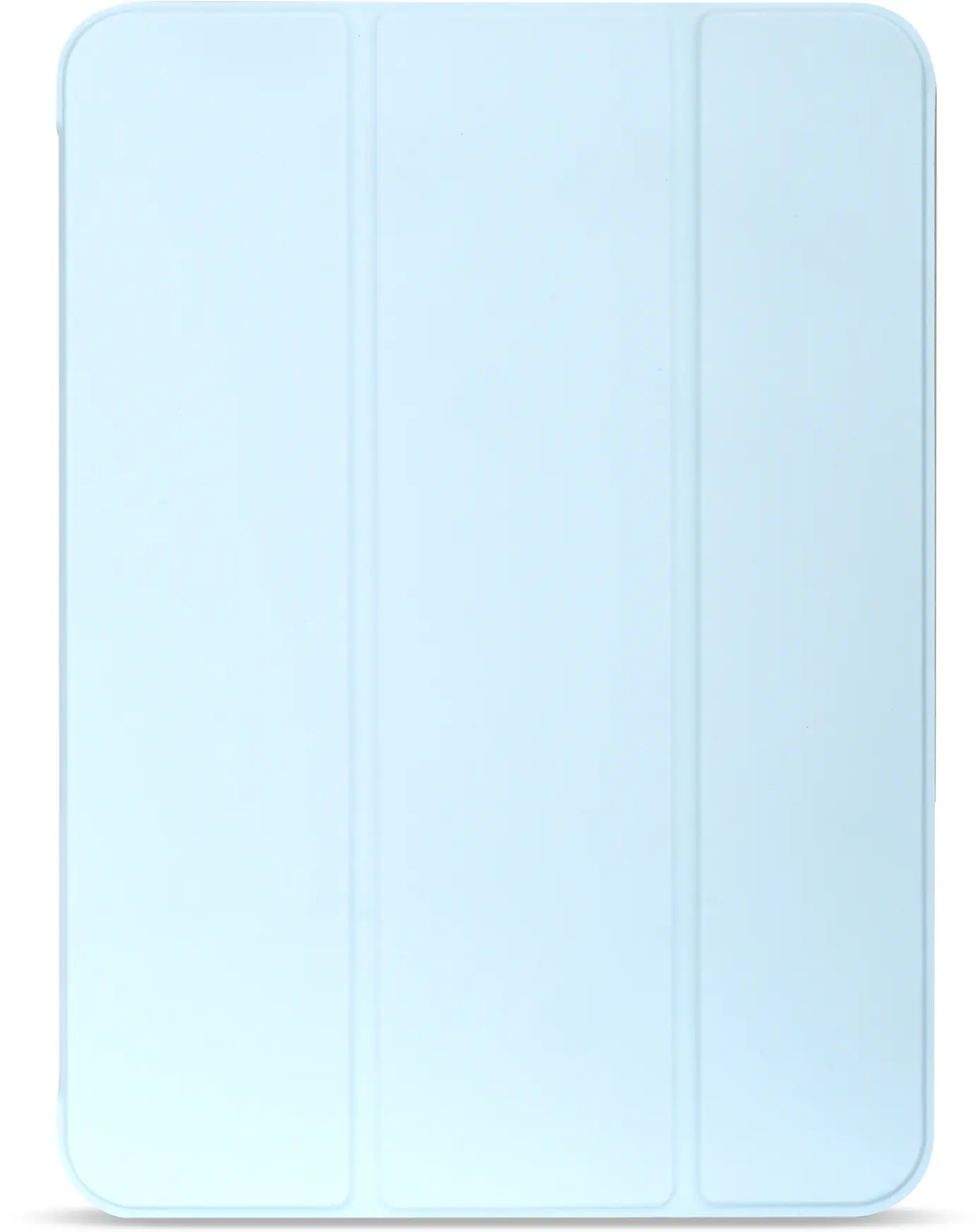 Apple iPad 11 (25) / 10.9 (22) Hoes Transparante Tri-Fold Book Case Lichtblauw afbeelding 5