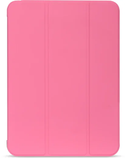 Apple iPad 11 (25) / 10.9 (22) Hoes Transparante Tri-Fold Book Case Roze afbeelding 5