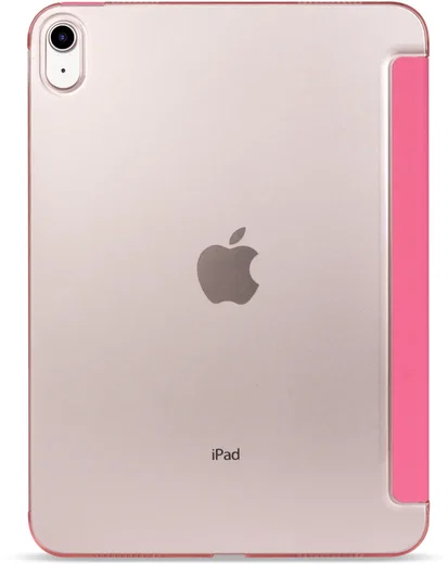 Apple iPad 11 (25) / 10.9 (22) Hoes Transparante Tri-Fold Book Case Roze afbeelding 6