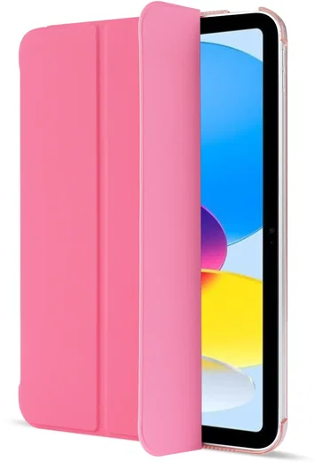 Apple iPad 11 (25) / 10.9 (22) Hoes Transparante Tri-Fold Book Case Roze afbeelding 7