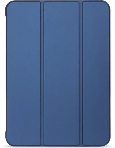 Apple iPad Air 10.9 (2022/2020) Hoes Transparante Tri-Fold Book Case Blauw afbeelding 8