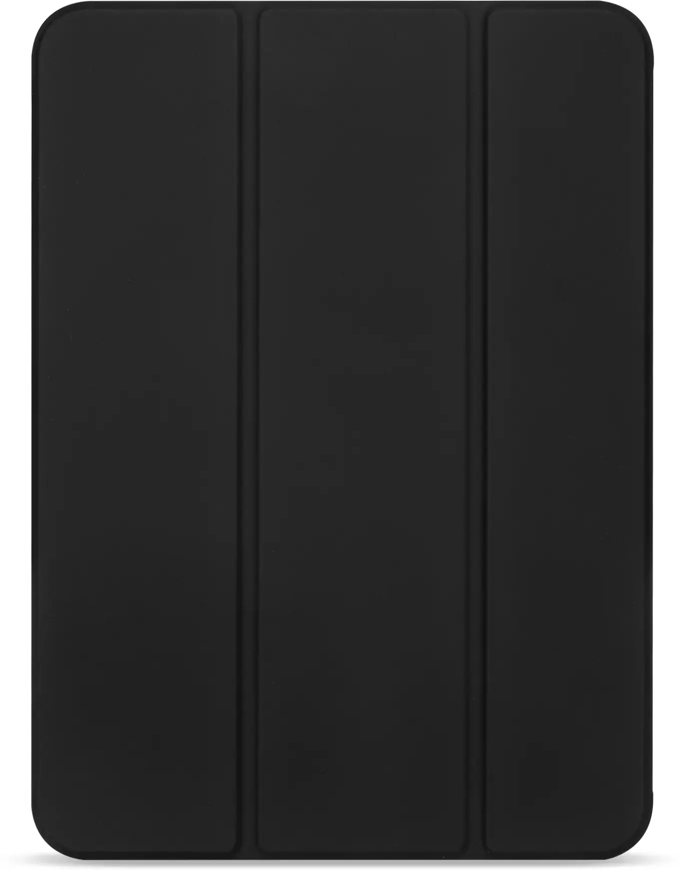 Apple iPad Air 10.9 (2022/2020) Hoes Transparante Tri-Fold Book Case Zwart afbeelding 8