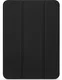 Apple iPad Air 10.9 (2022/2020) Hoes Transparante Tri-Fold Book Case Zwart afbeelding 8
