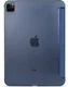 Apple iPad Air 13 (24/25/26) Hoes Transparante Tri-Fold Book Case Blauw afbeelding 9