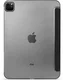 Apple iPad Air 13 (24/25/26) Hoes Transparante Tri-Fold Book Case Zwart afbeelding 9