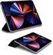Apple iPad Air 13 (24/25/26) Hoes Transparante Tri-Fold Book Case Zwart afbeelding 11