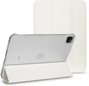Apple iPad Air 13 (24/25/26) Hoes Transparante Tri-Fold Book Case Beige