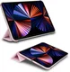 Apple iPad Air 13 (24/25/26) Hoes Transparante Tri-Fold Book Case Roze afbeelding 11