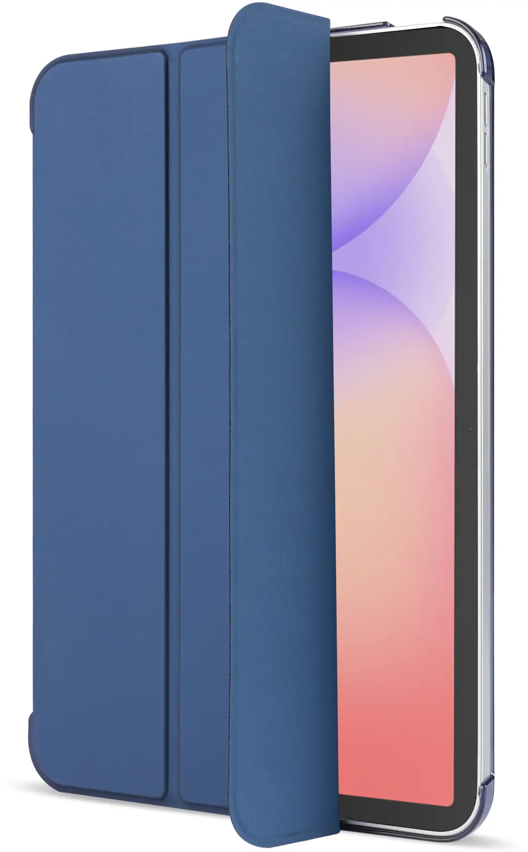 Samsung Tab S10 Lite / S10 FE / S9 FE Hoes Transparante Tri-Fold Book Case Blauw afbeelding 10