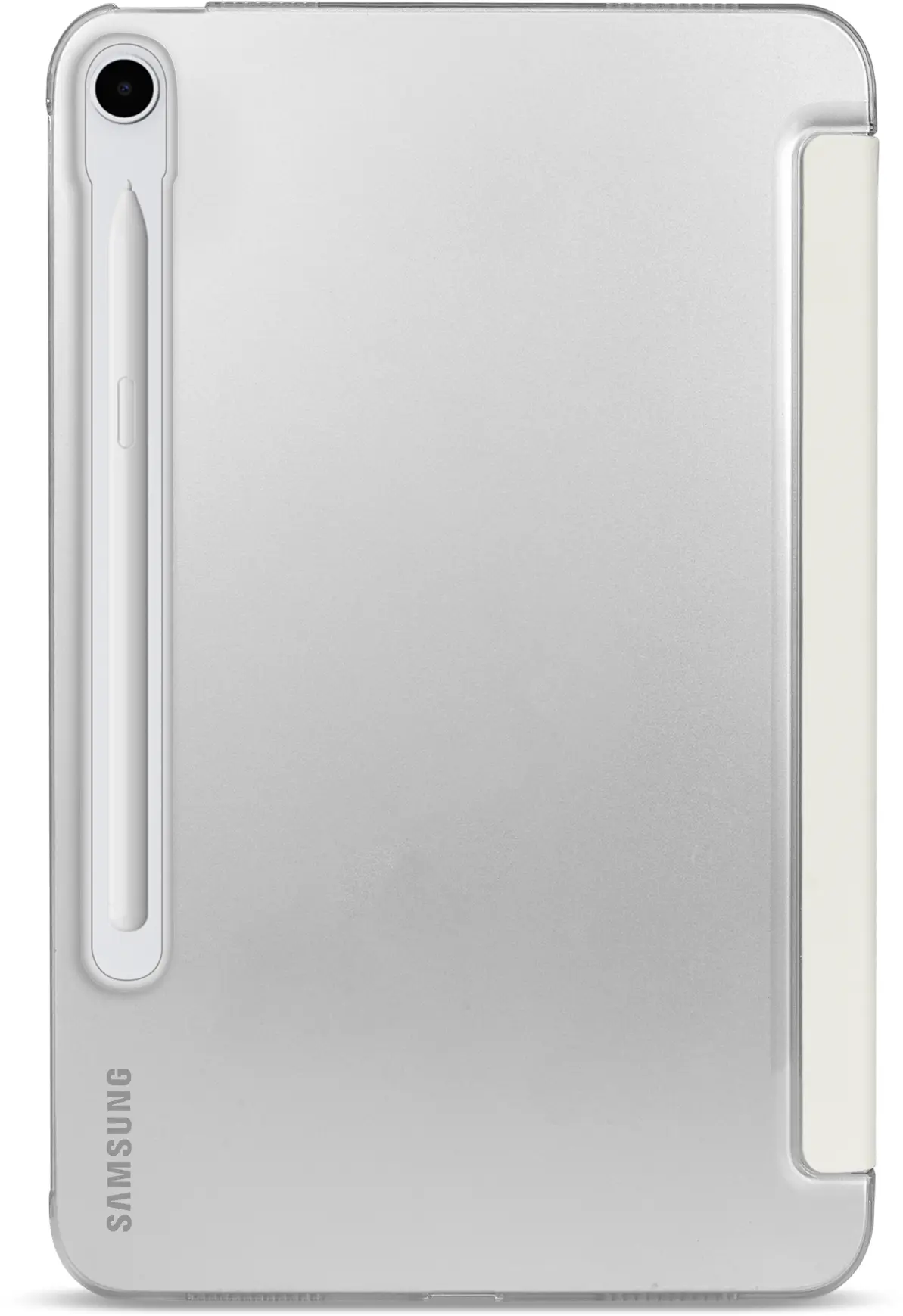 Samsung Tab S10 Lite / S10 FE / S9 FE Hoes Transparante Tri-Fold Book Case Beige afbeelding 9