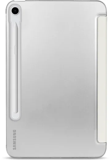 Samsung Tab S10 Lite / S10 FE / S9 FE Hoes Transparante Tri-Fold Book Case Beige afbeelding 9