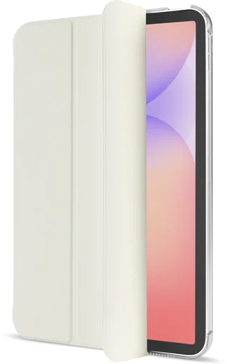 Samsung Tab S10 Lite / S10 FE / S9 FE Hoes Transparante Tri-Fold Book Case Beige afbeelding 10
