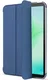 Samsung Tab A11 / A9 Hoes Transparante Tri-Fold Book Case Blauw afbeelding 10