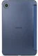 Samsung Tab A11 / A9 Hoes Transparante Tri-Fold Book Case Blauw afbeelding 9