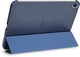 Samsung Tab A11 / A9 Hoes Transparante Tri-Fold Book Case Blauw afbeelding 12