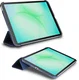 Samsung Tab A11 / A9 Hoes Transparante Tri-Fold Book Case Blauw afbeelding 11
