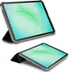 Samsung Tab A11 / A9 Hoes Transparante Tri-Fold Book Case Zwart afbeelding 11