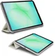 Samsung Tab A11 / A9 Hoes Transparante Tri-Fold Book Case Beige afbeelding 11
