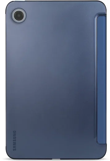 Samsung Tab A11 Plus / A9 Plus Hoes Transparante Tri-Fold Book Case Blauw afbeelding 9