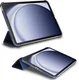 Samsung Tab A11 Plus / A9 Plus Hoes Transparante Tri-Fold Book Case Blauw afbeelding 11